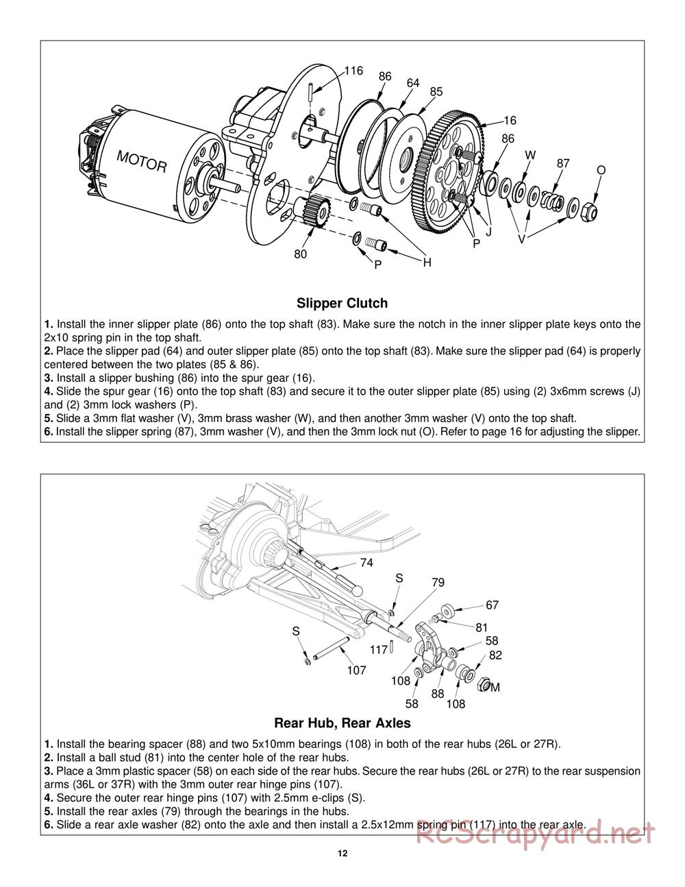 Duratrax - Evader BX Pro - Manual - Page 12