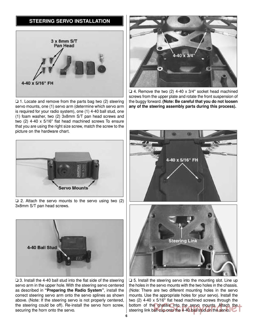 Duratrax - Evader BX - Manual - Page 6