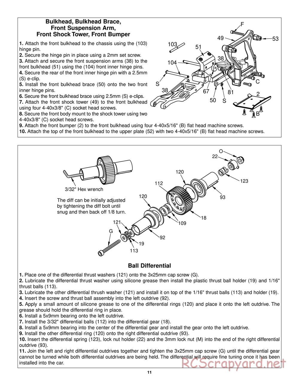 Duratrax - Evader BX - Manual - Page 11