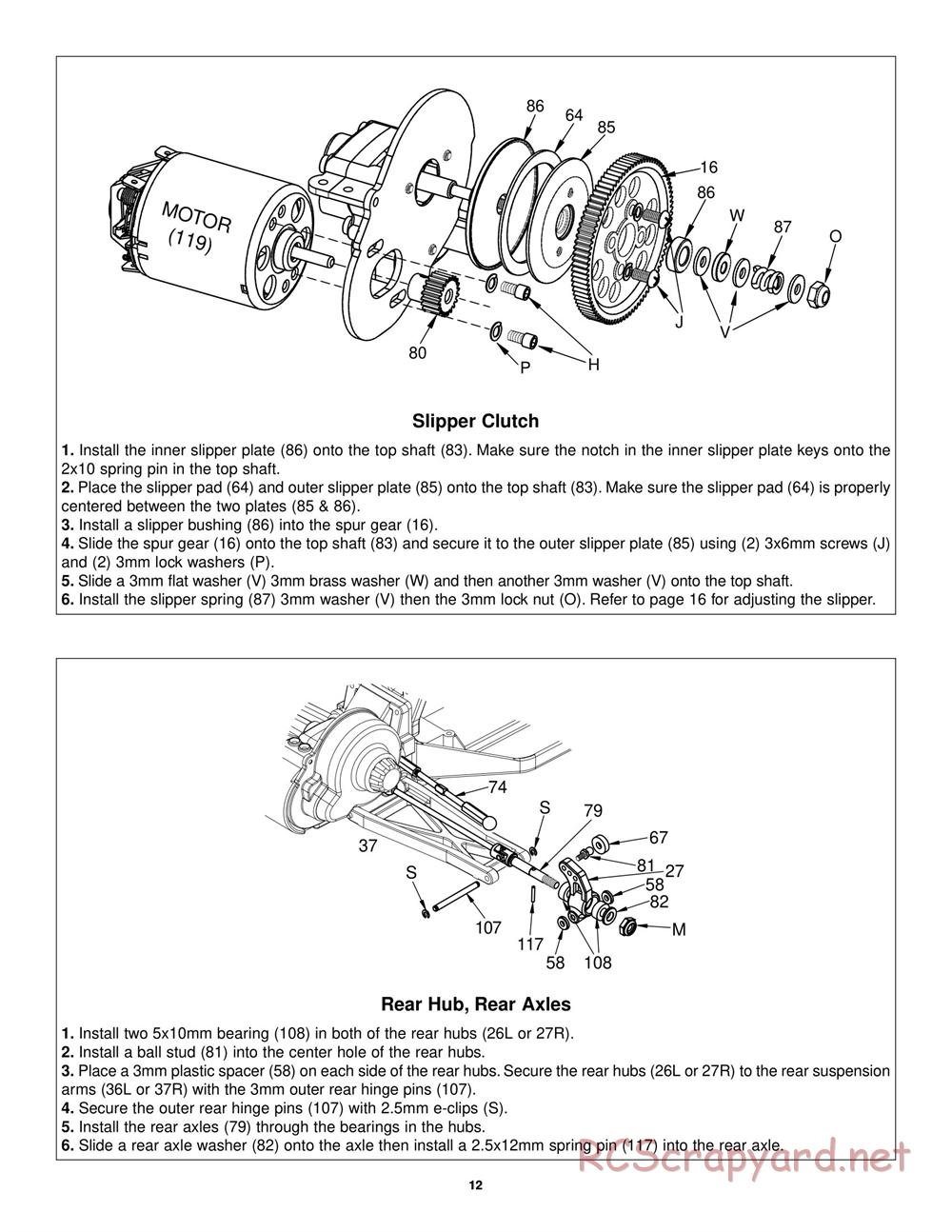 Duratrax - Evader BX - Manual - Page 12