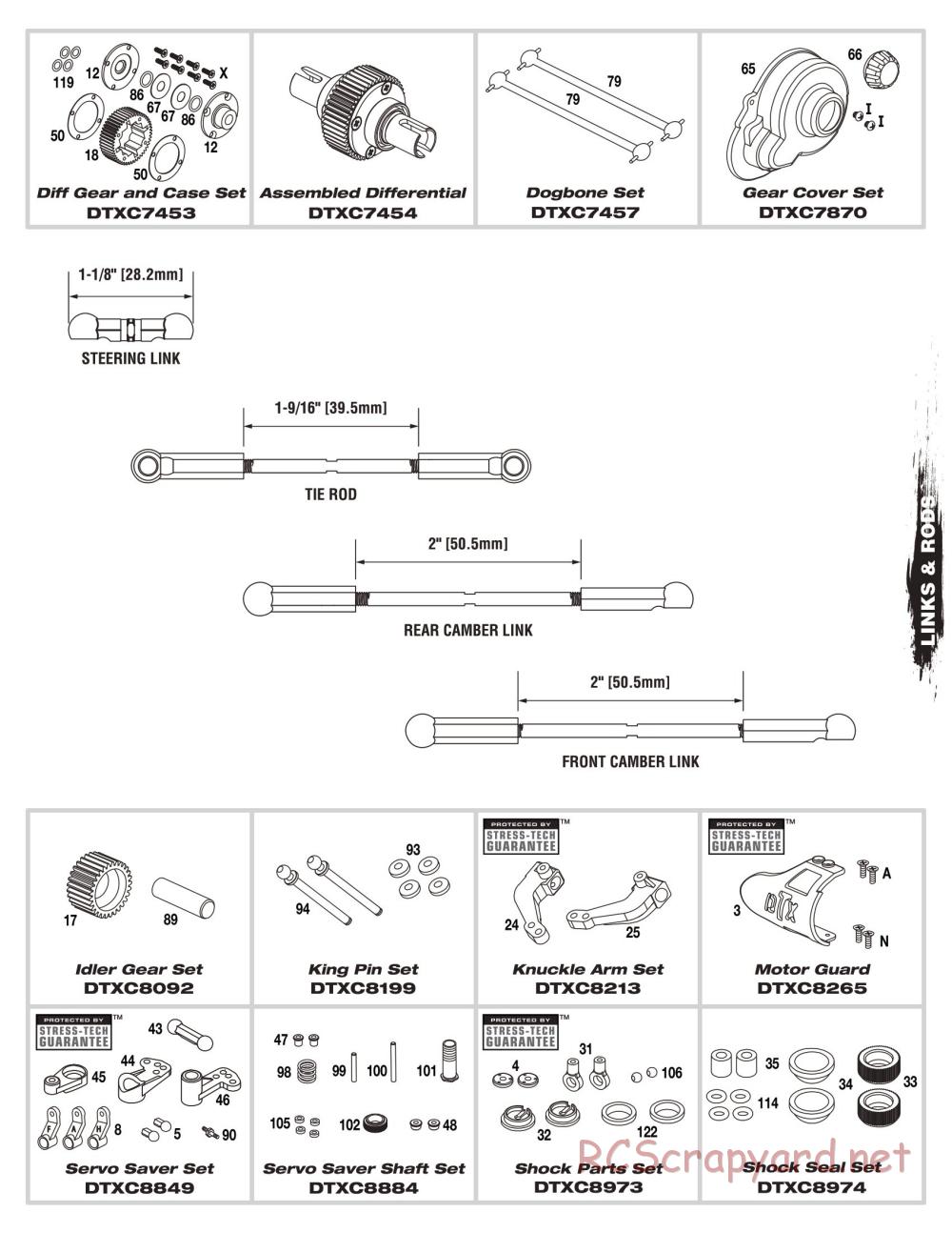 Duratrax - Evader Brushless - Exploded Views - Page 5