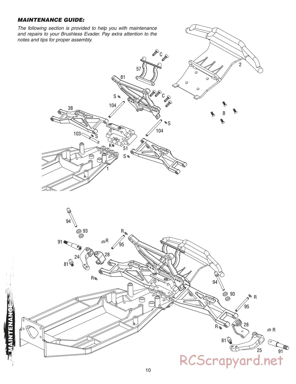 Duratrax - Evader Brushless - Manual - Page 10