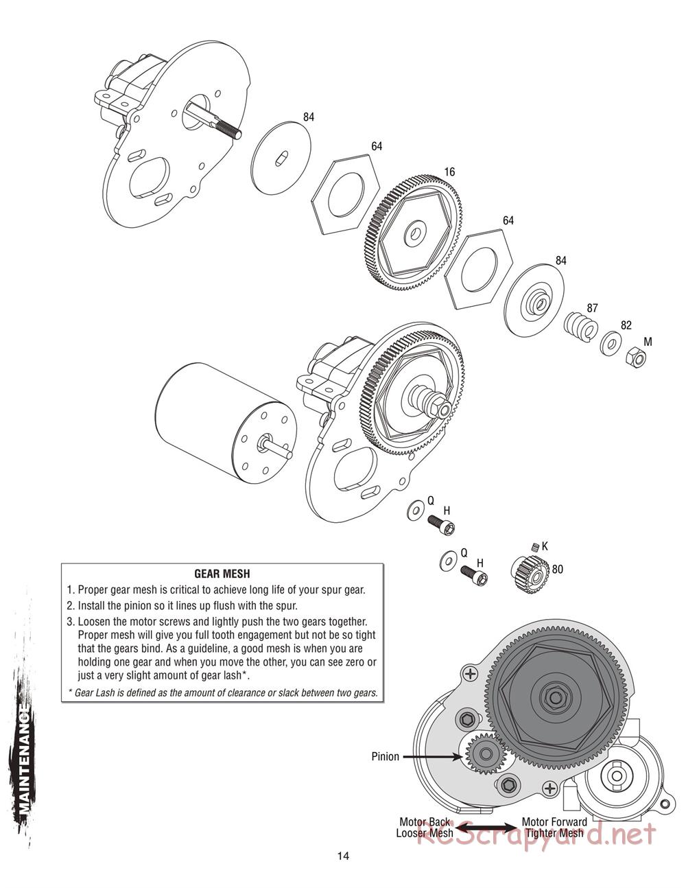 Duratrax - Evader Brushless - Manual - Page 14