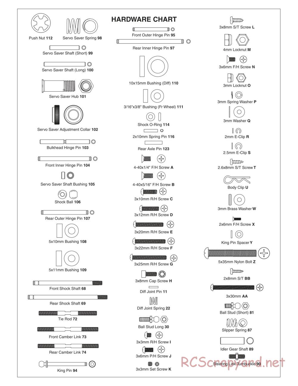 Duratrax - Evader DT - Exploded Views - Page 2