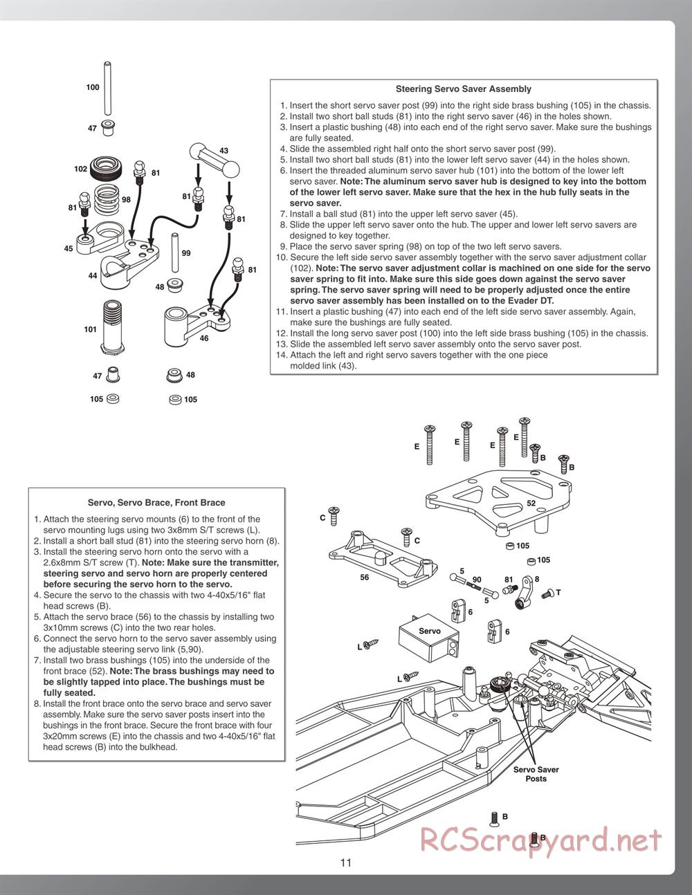 Duratrax - Evader DT - Manual - Page 11