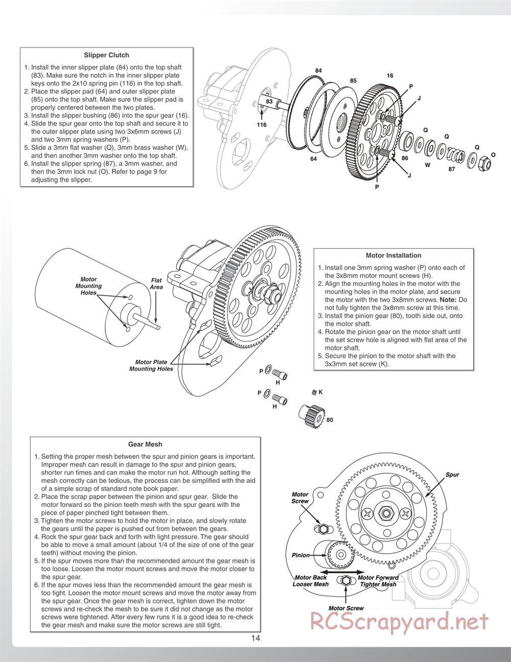 Duratrax - Evader DT - Manual - Page 14