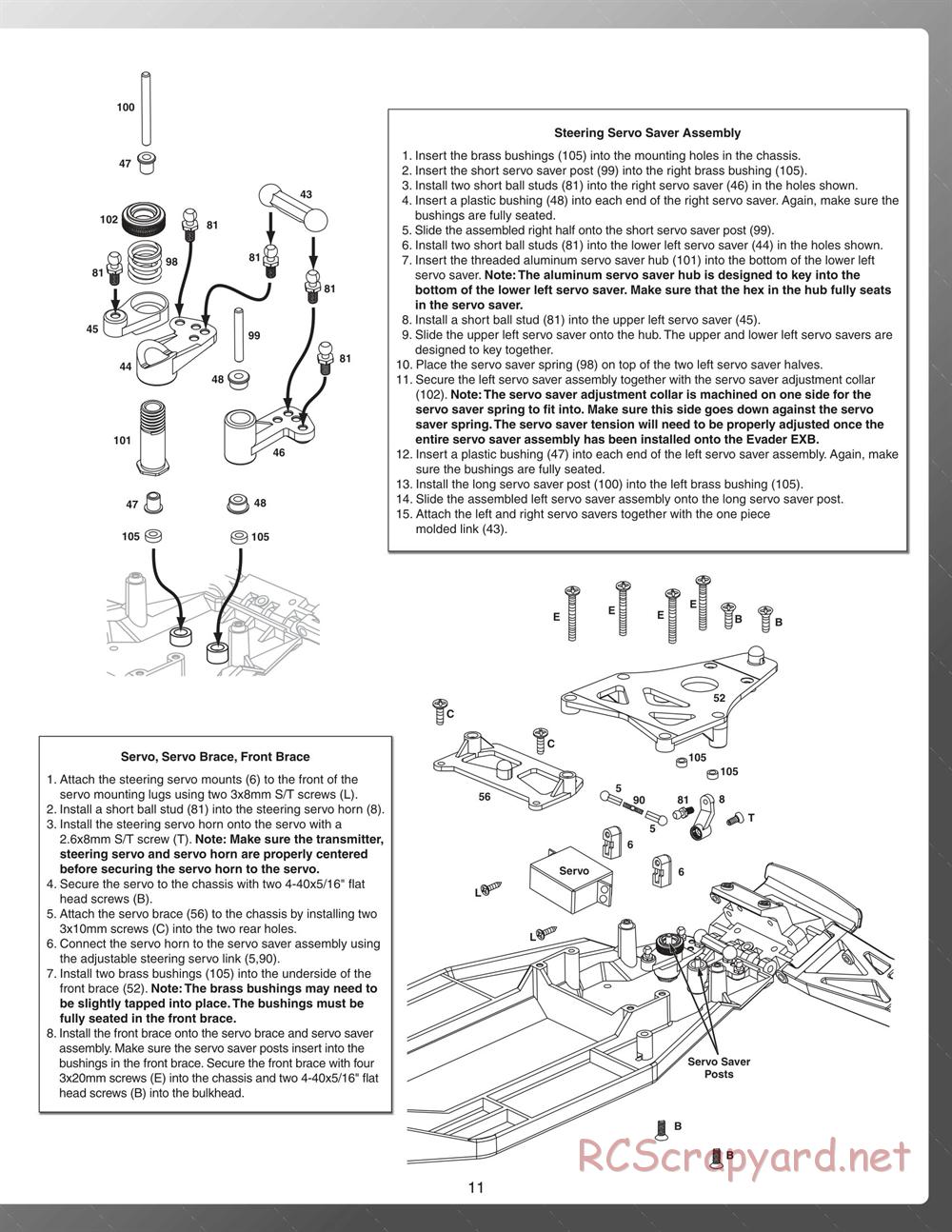 Duratrax - Evader EXB - Manual - Page 11