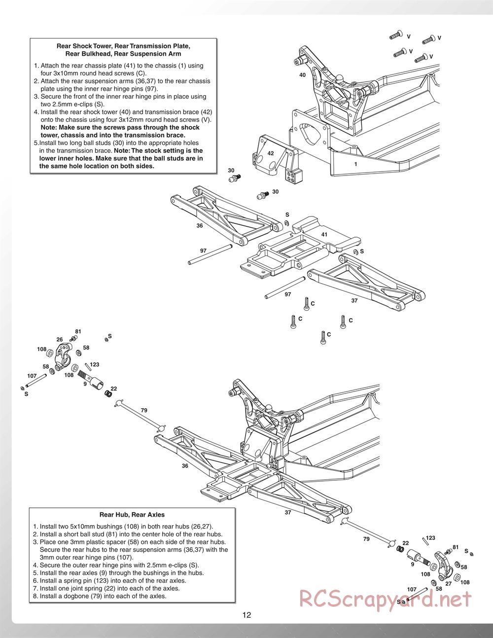 Duratrax - Evader EXB - Manual - Page 12