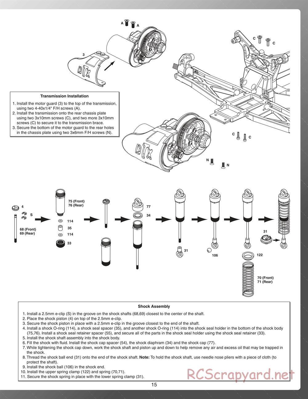 Duratrax - Evader EXB - Manual - Page 15