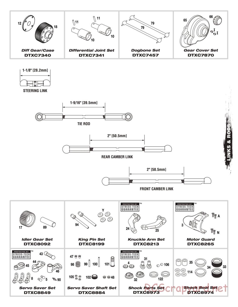 Duratrax - Evader EXT2.4 - Exploded Views - Page 5