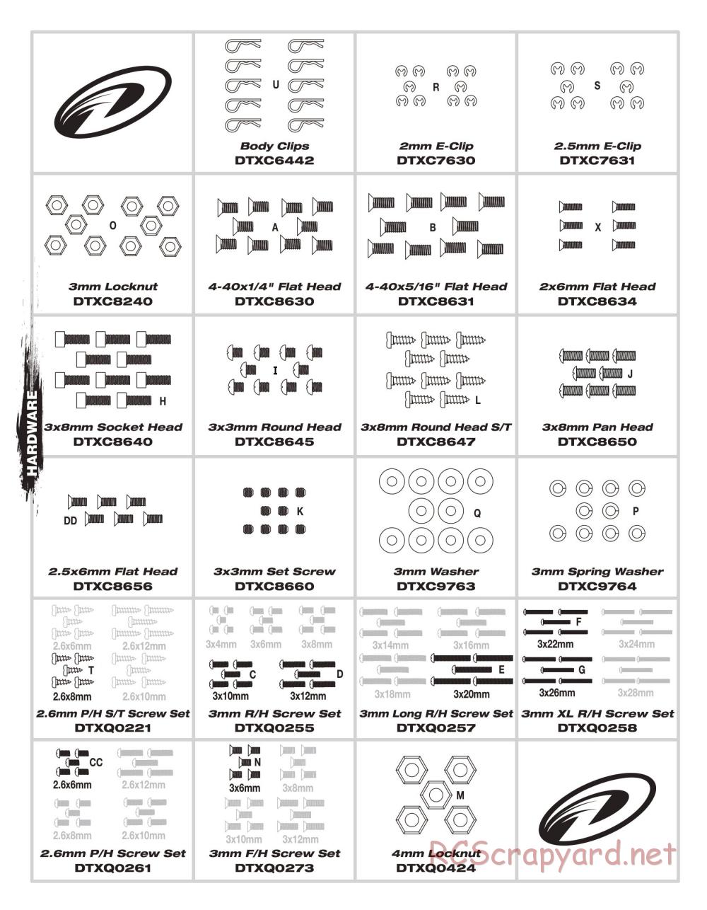 Duratrax - Evader EXT2.4 - Exploded Views - Page 9