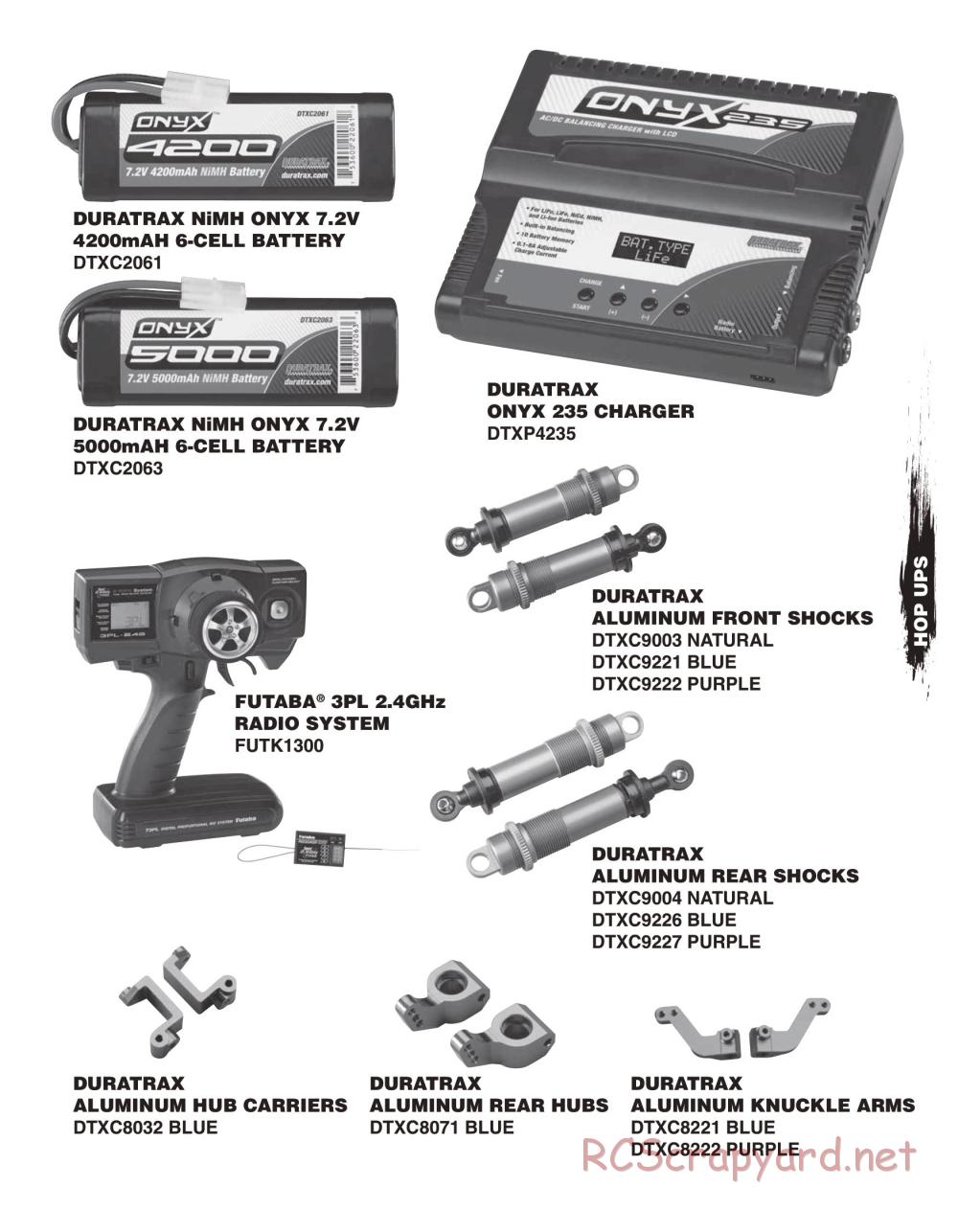 Duratrax - Evader EXT2.4 - Exploded Views - Page 10