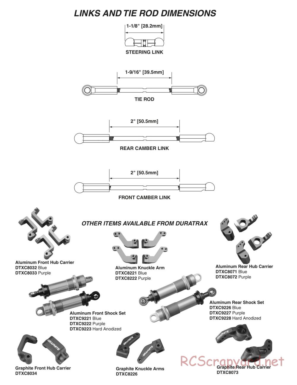 Duratrax - Evader EXT - Exploded Views - Page 5