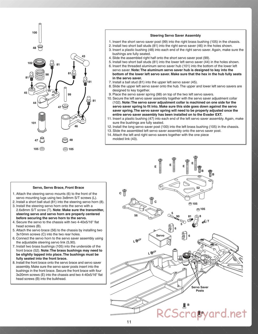 Duratrax - Evader EXT - Manual - Page 11