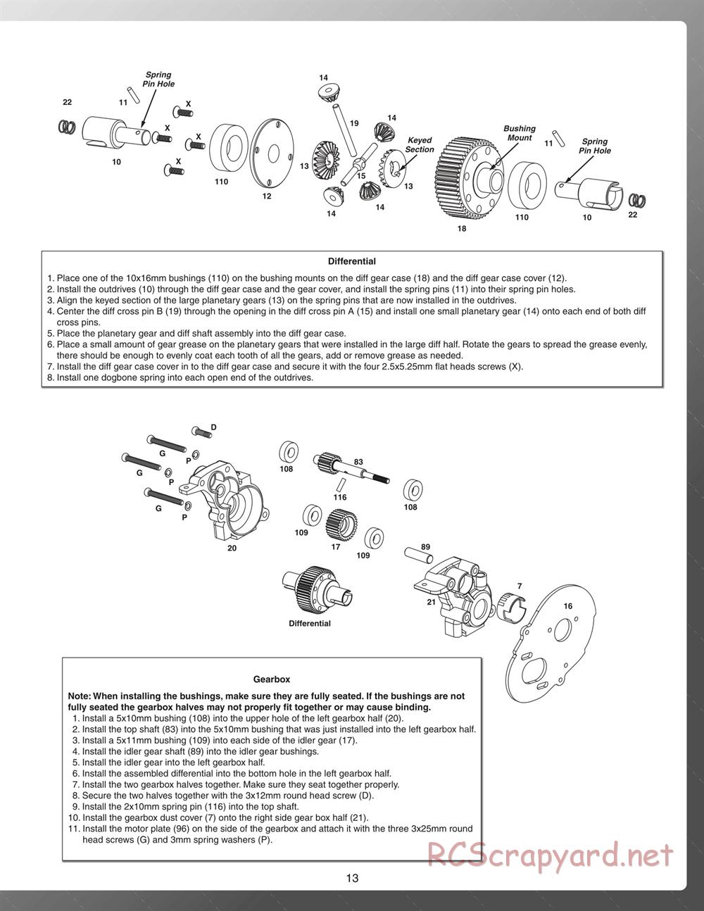 Duratrax - Evader EXT - Manual - Page 13