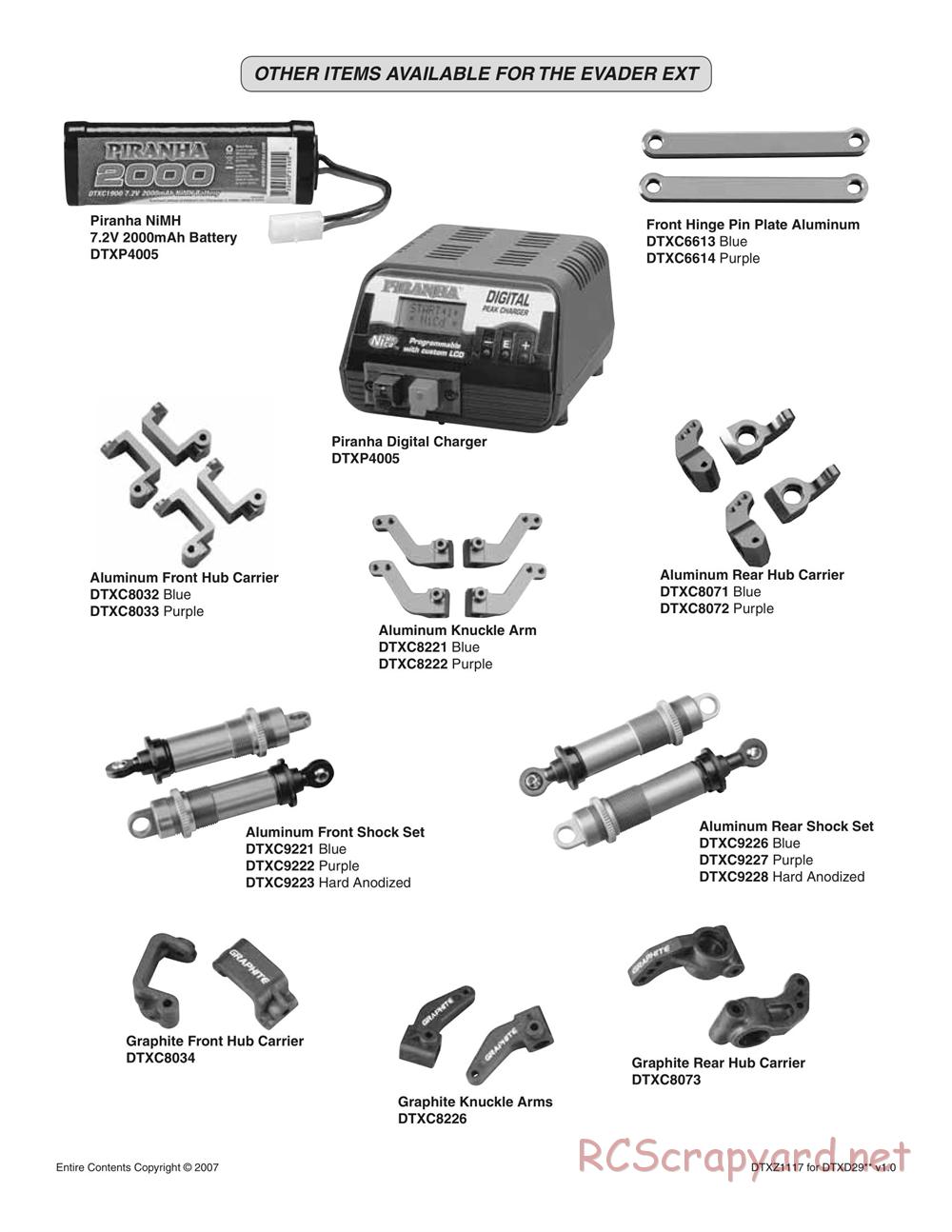 Duratrax - Evader EXT - Manual - Page 16