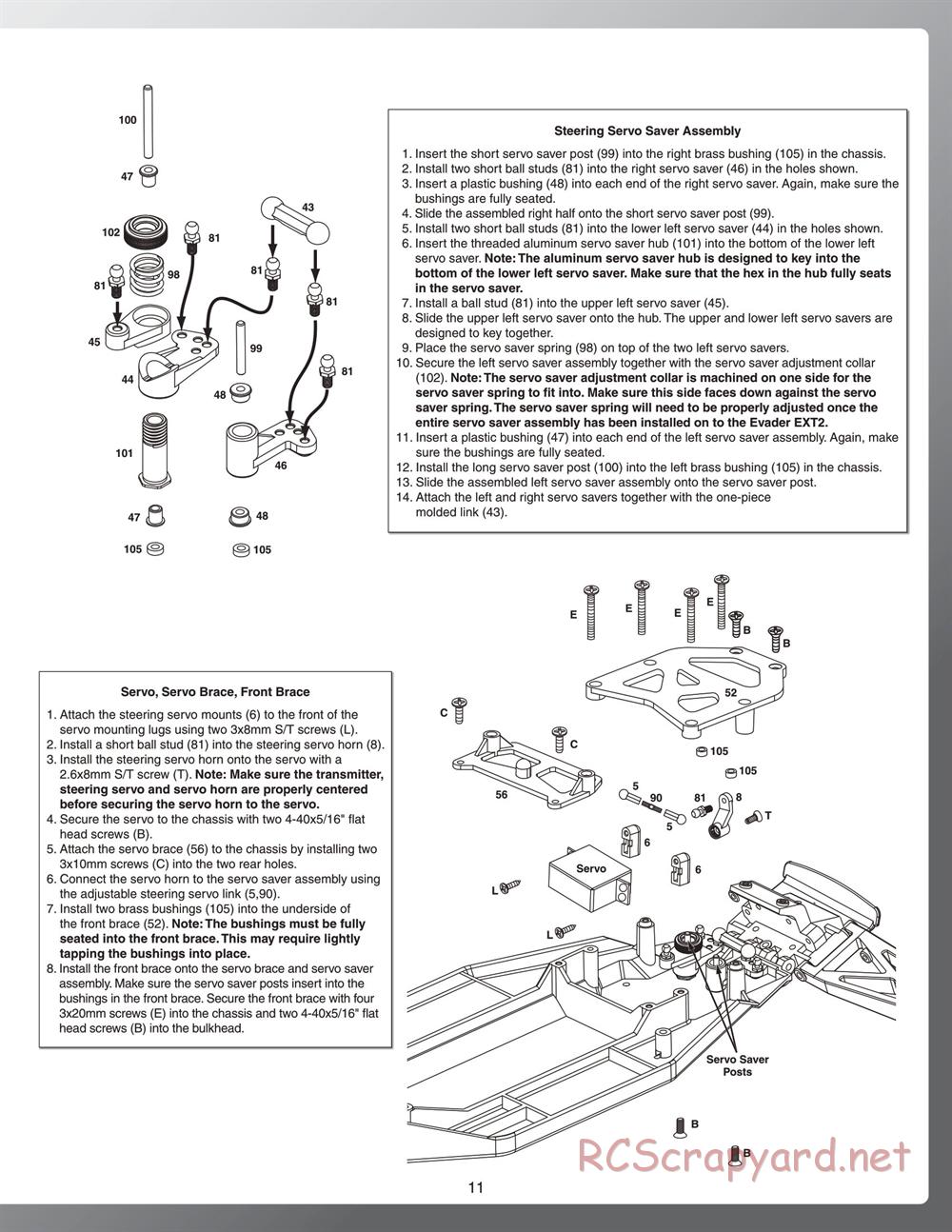 Duratrax - Evader EXT2 - Manual - Page 11