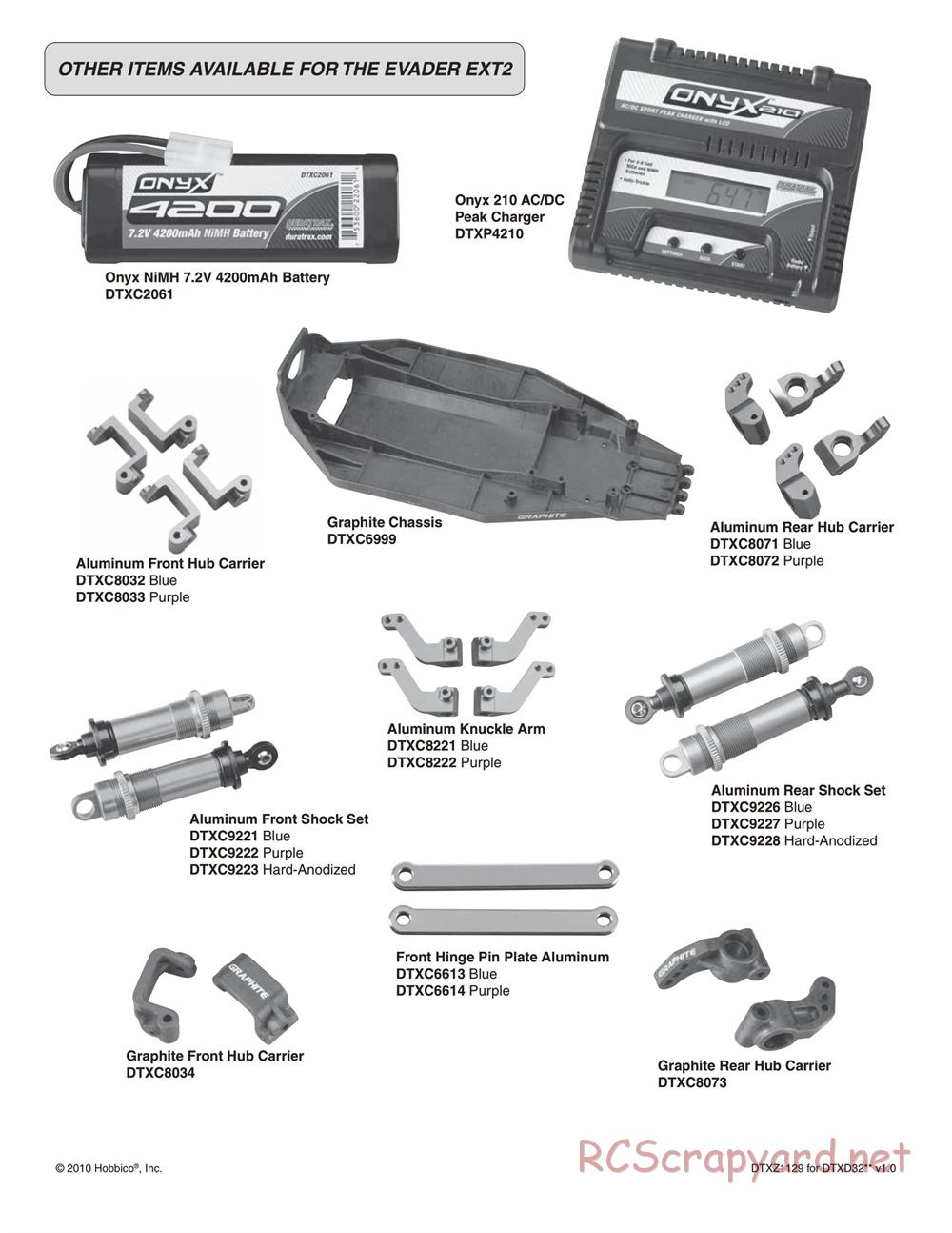 Duratrax - Evader EXT2 - Manual - Page 16