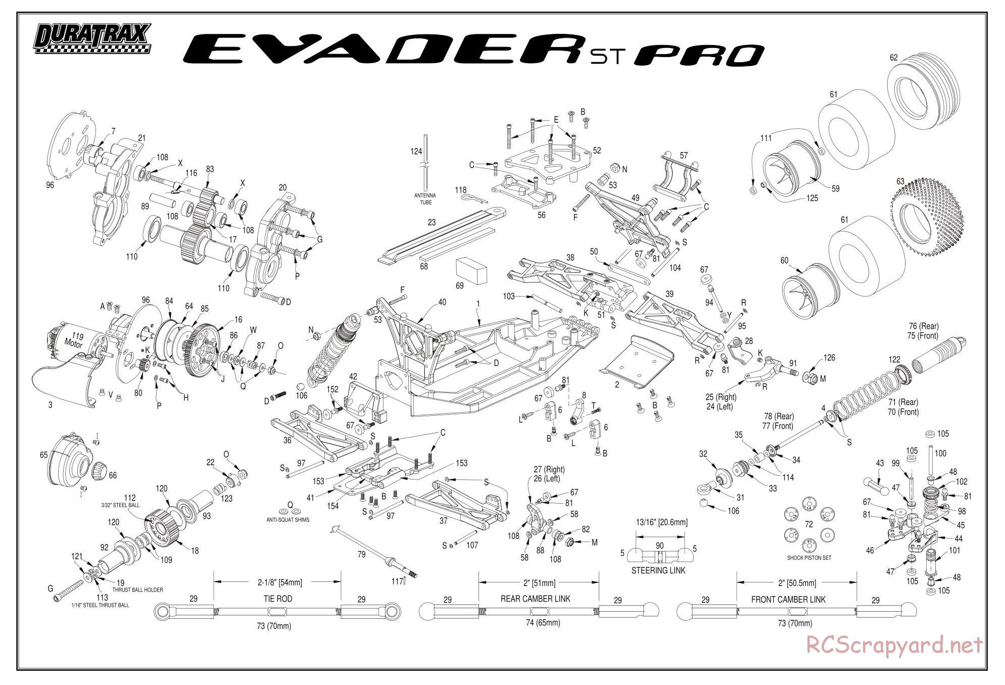 Duratrax - Evader ST Pro - Exploded Views - Page 3