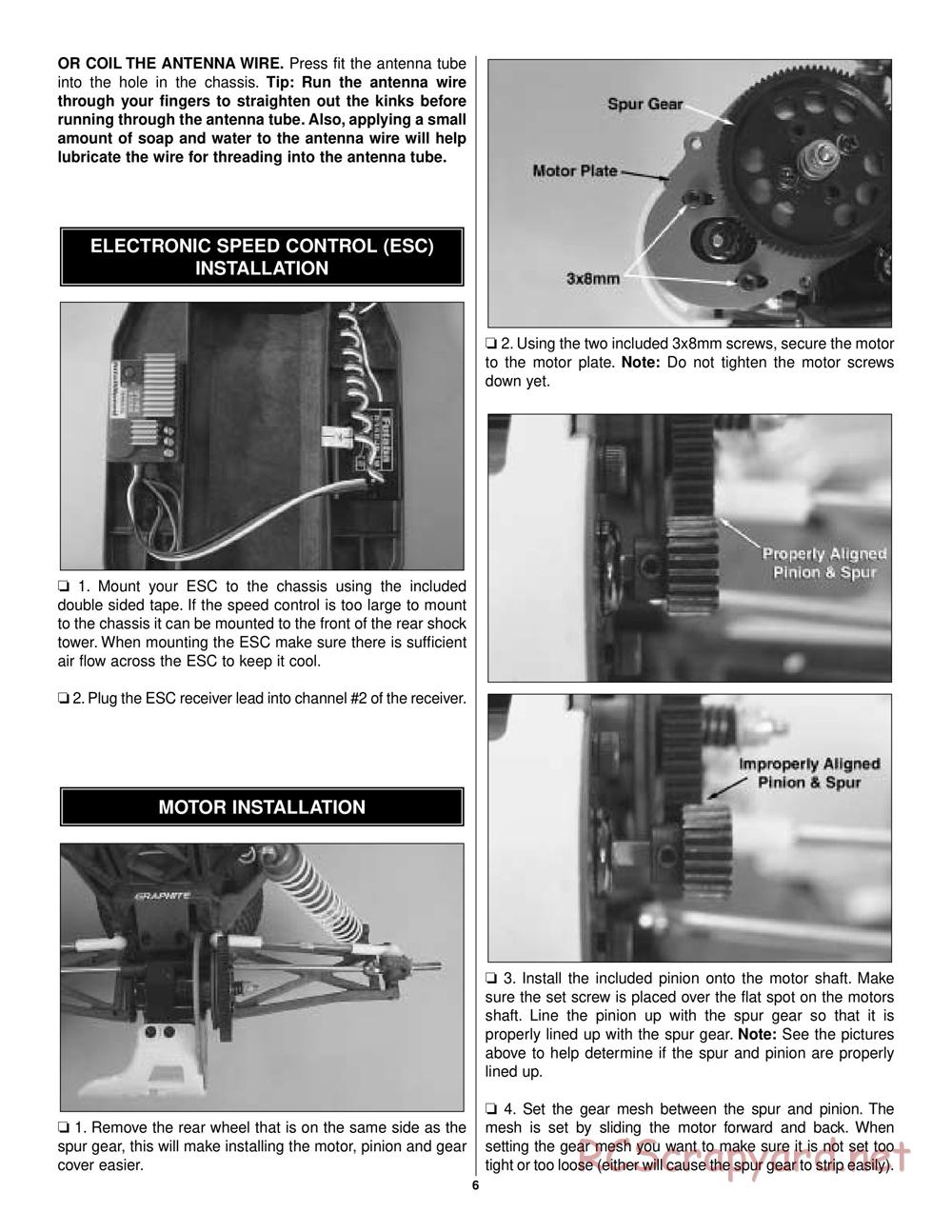 Duratrax - Evader ST Pro - Manual - Page 6