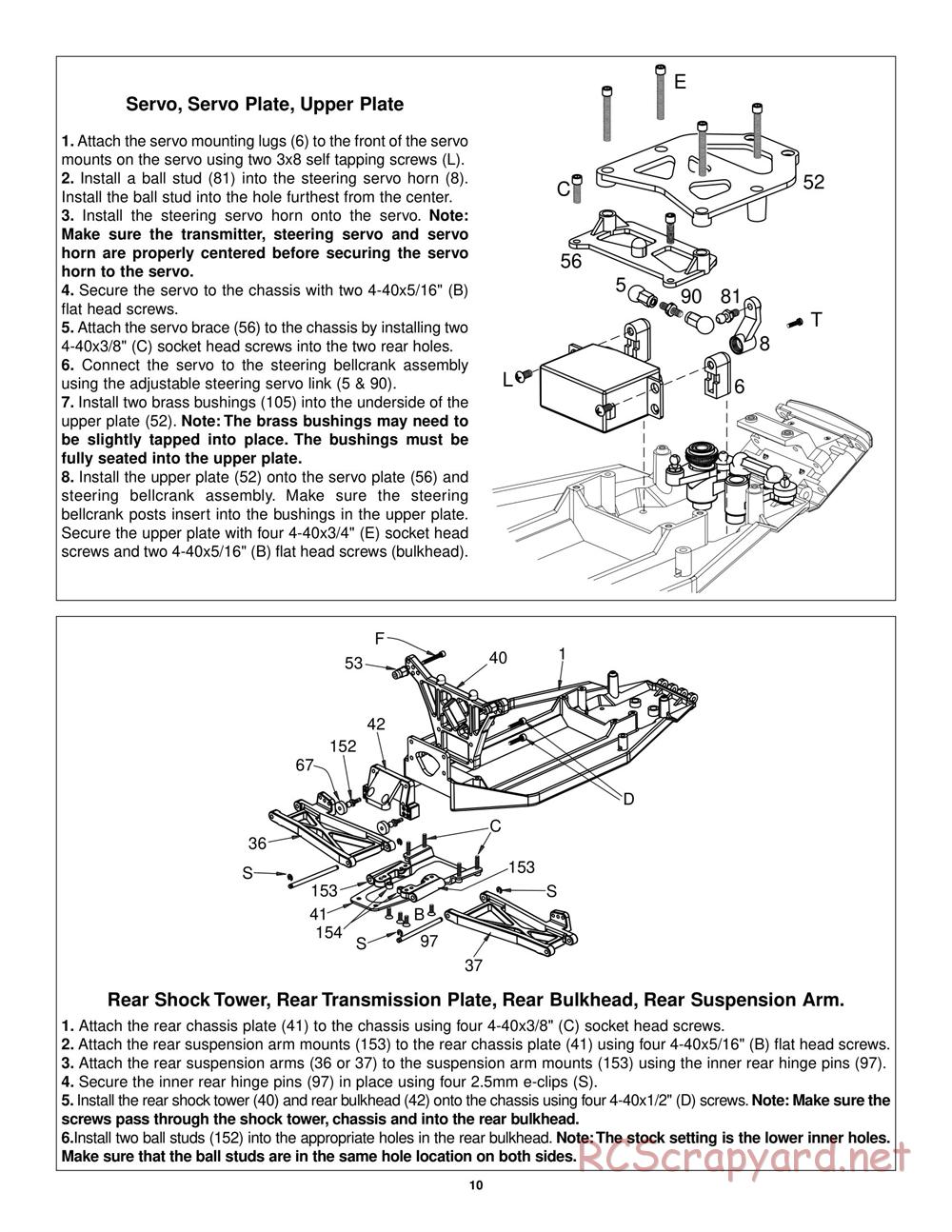 Duratrax - Evader ST Pro - Manual - Page 10