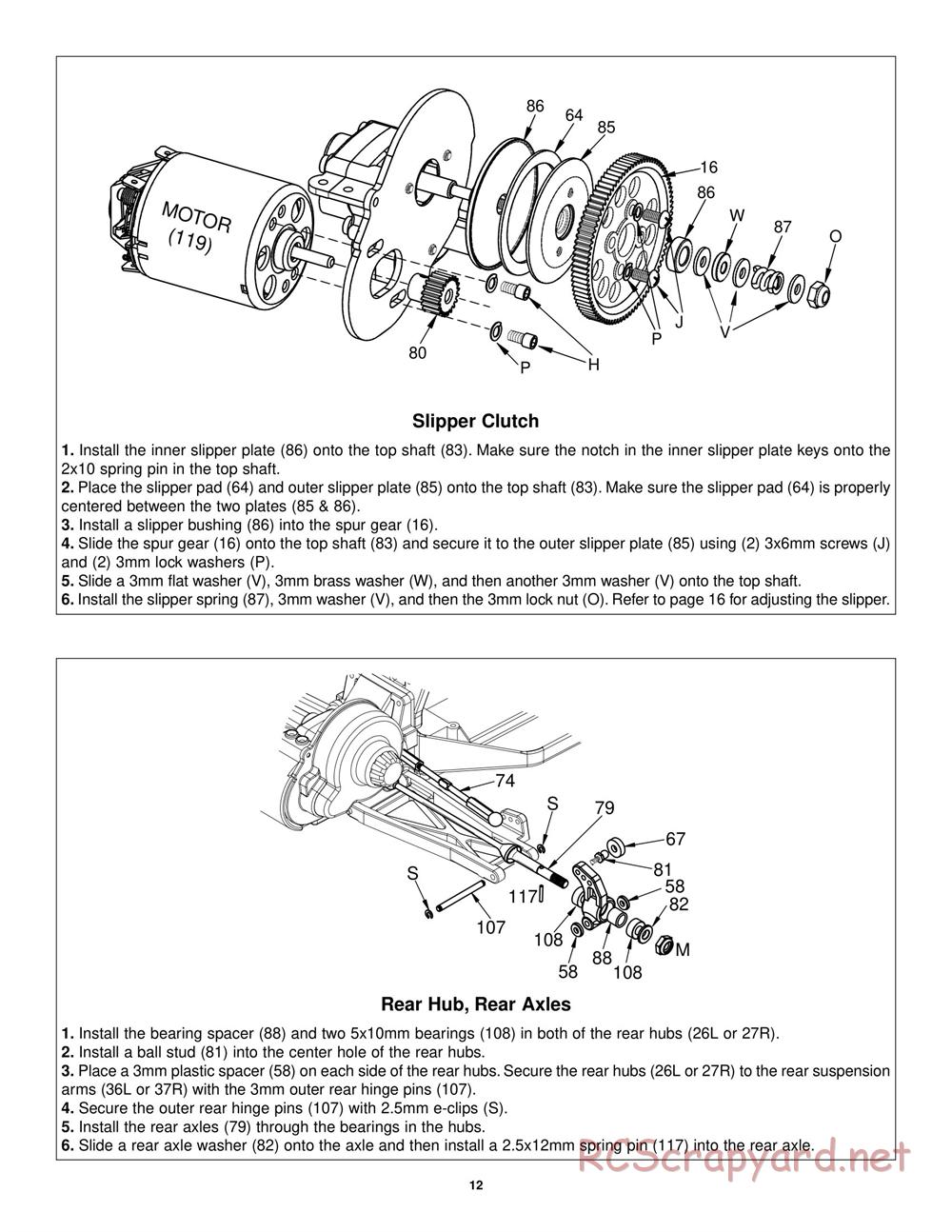 Duratrax - Evader ST Pro - Manual - Page 12