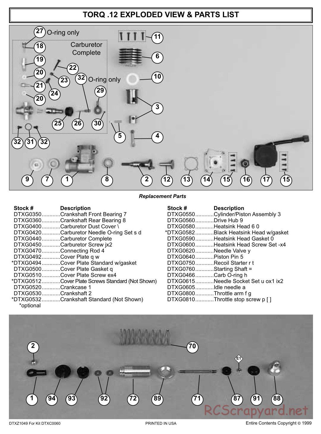 Duratrax - Maximum BX - Exploded Views - Page 2