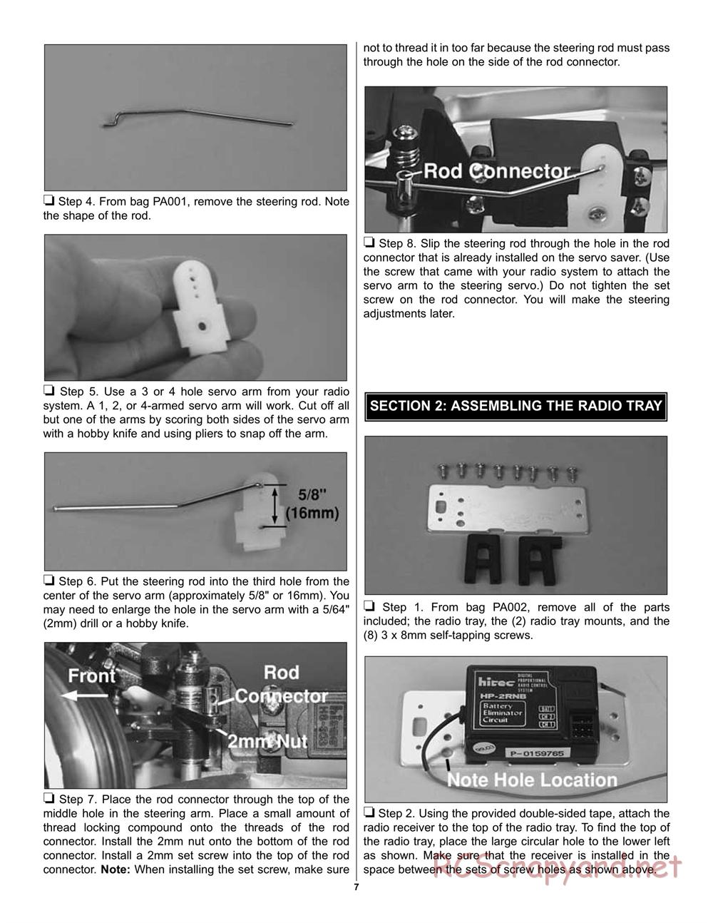 Duratrax - Maximum BX - Manual - Page 7