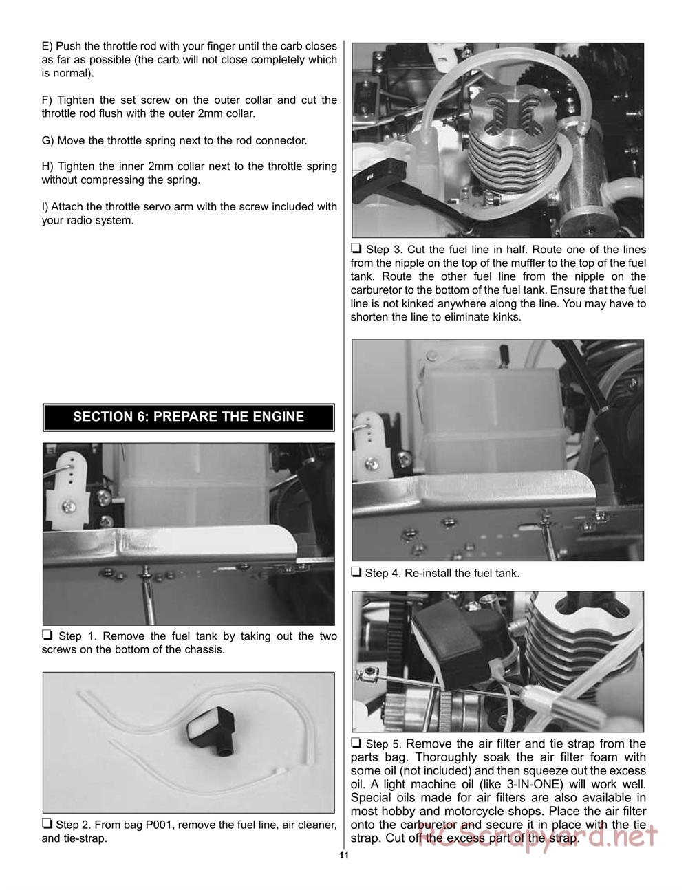 Duratrax - Maximum BX - Manual - Page 11