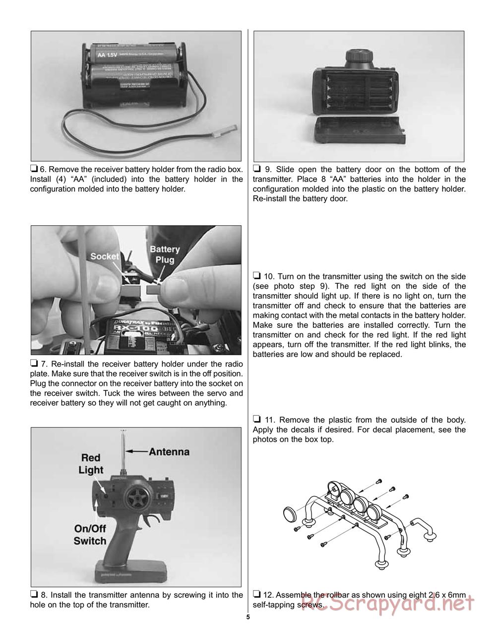 Duratrax - Maximum MT Pro - Manual - Page 5