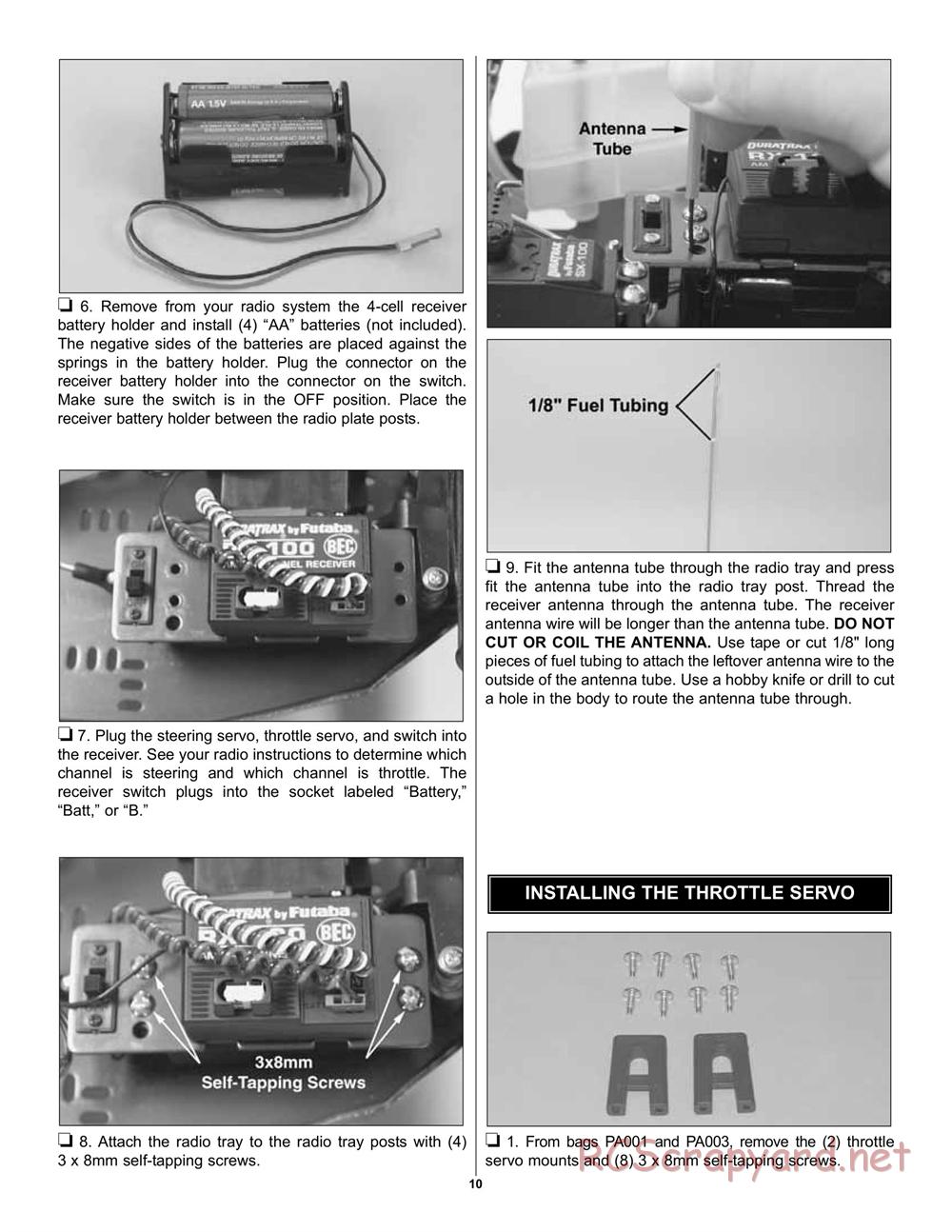 Duratrax - Maximum MT Pro - Manual - Page 10