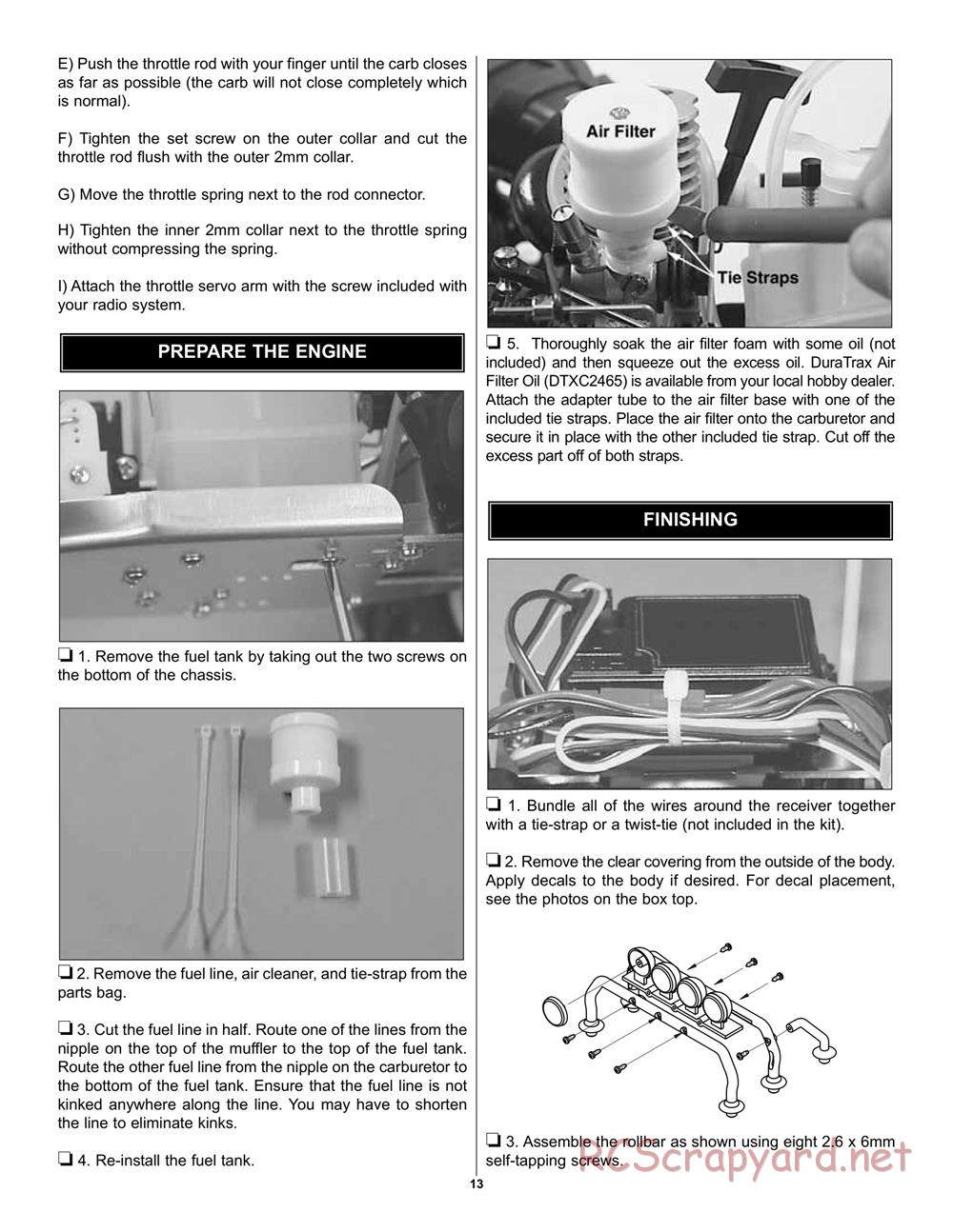 Duratrax - Maximum MT Pro - Manual - Page 13