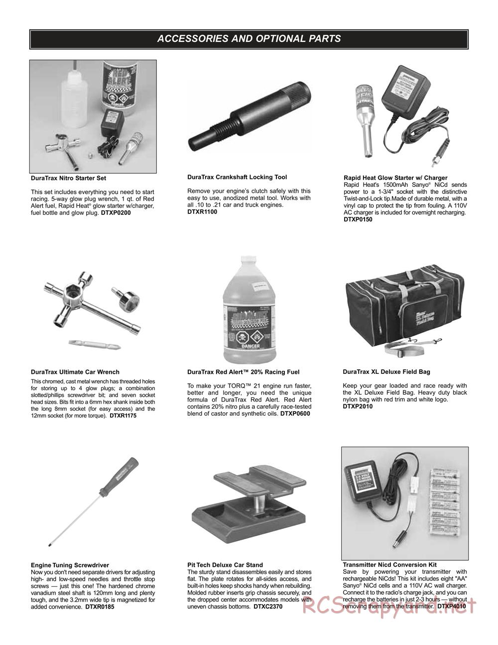 Duratrax - Maximum MT Pro - Manual - Page 20