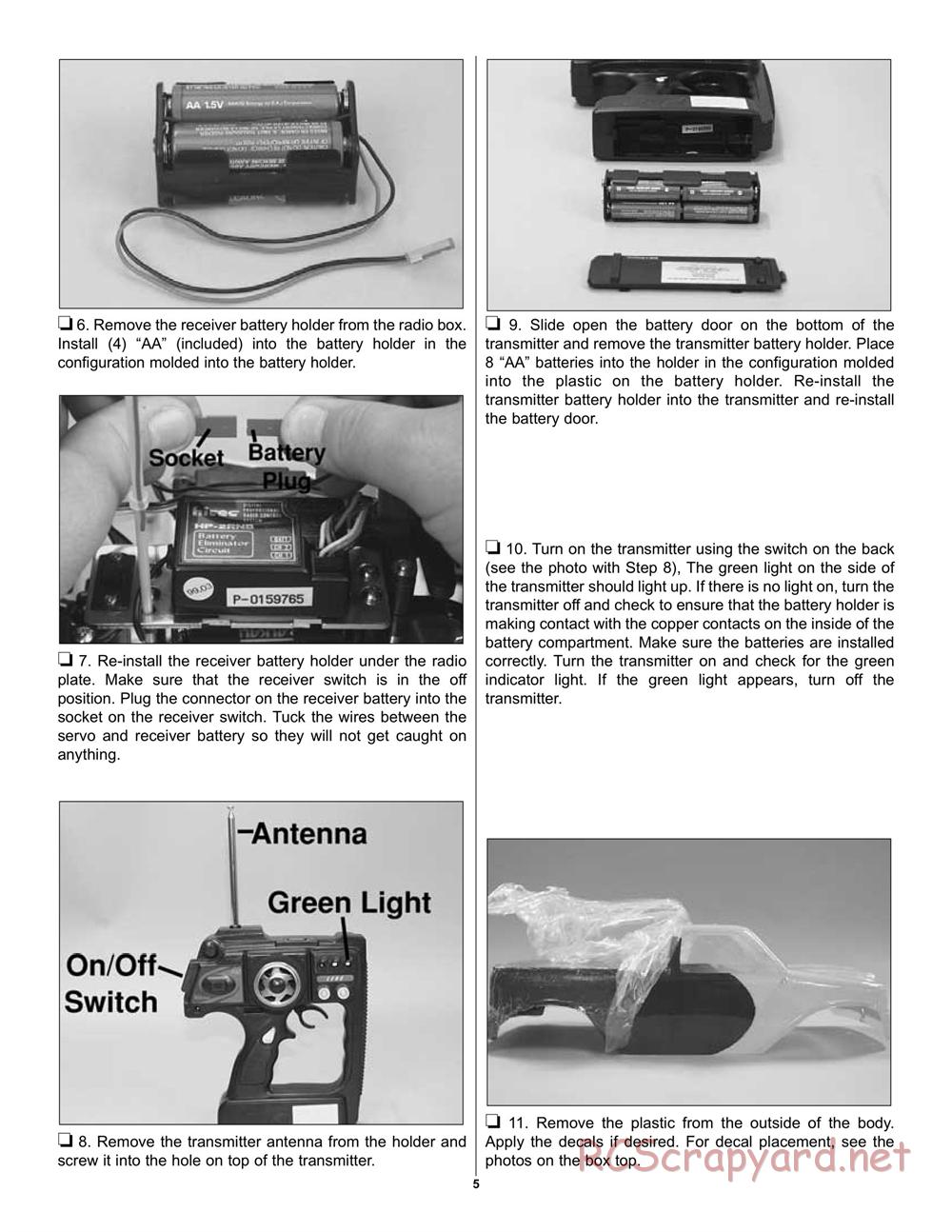 Duratrax - Maximum MT - Manual - Page 5