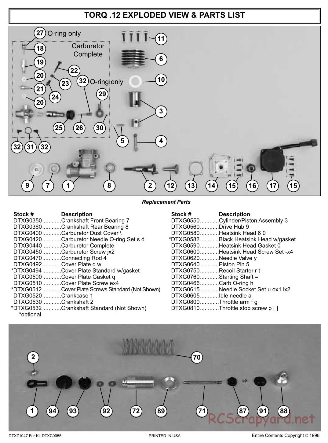 Duratrax - Maximum ST - Exploded Views - Page 2