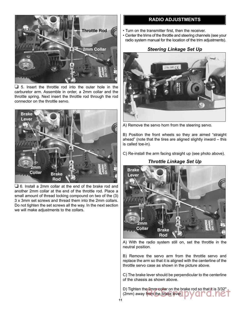 Duratrax - Maximum ST Pro - Manual - Page 11