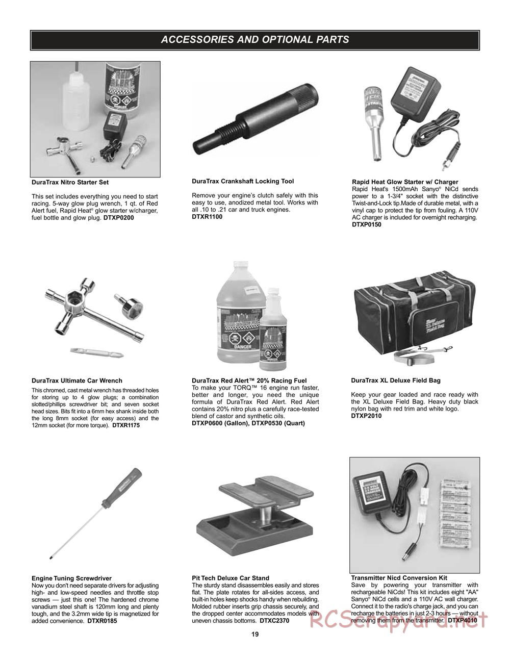 Duratrax - Maximum ST Pro - Manual - Page 19