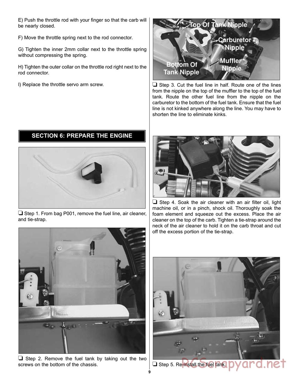 Duratrax - Maximum ST - Manual - Page 9