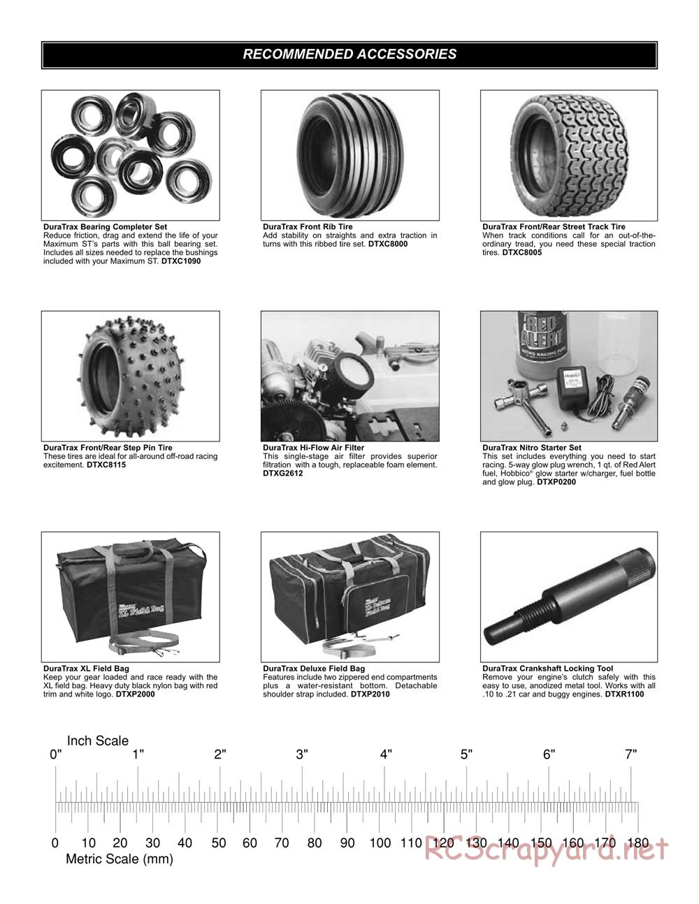 Duratrax - Maximum ST - Manual - Page 16