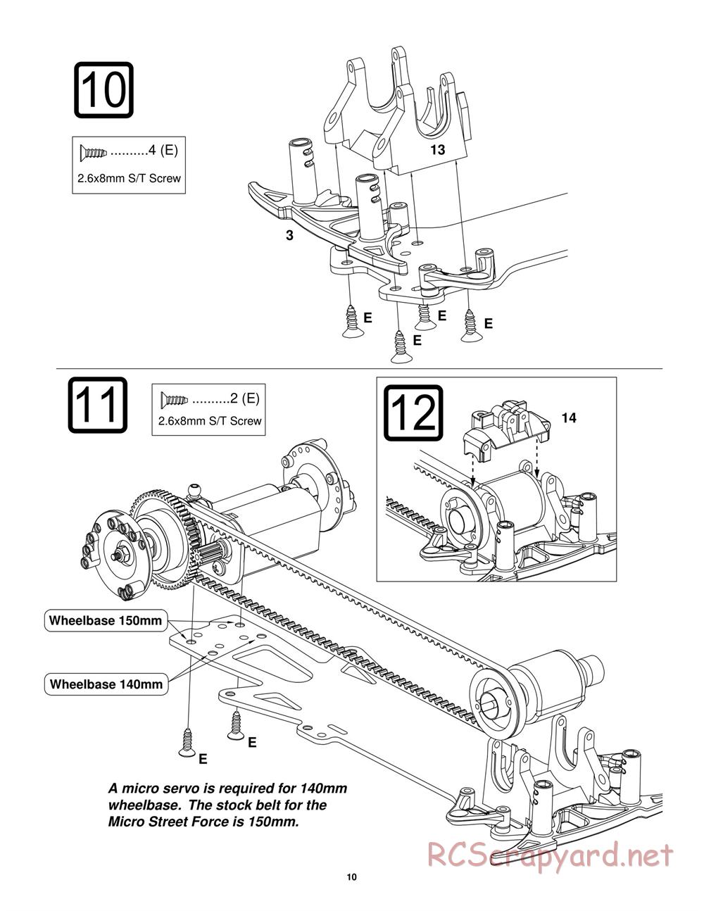 Duratrax - Micro Street Force - Manual - Page 10