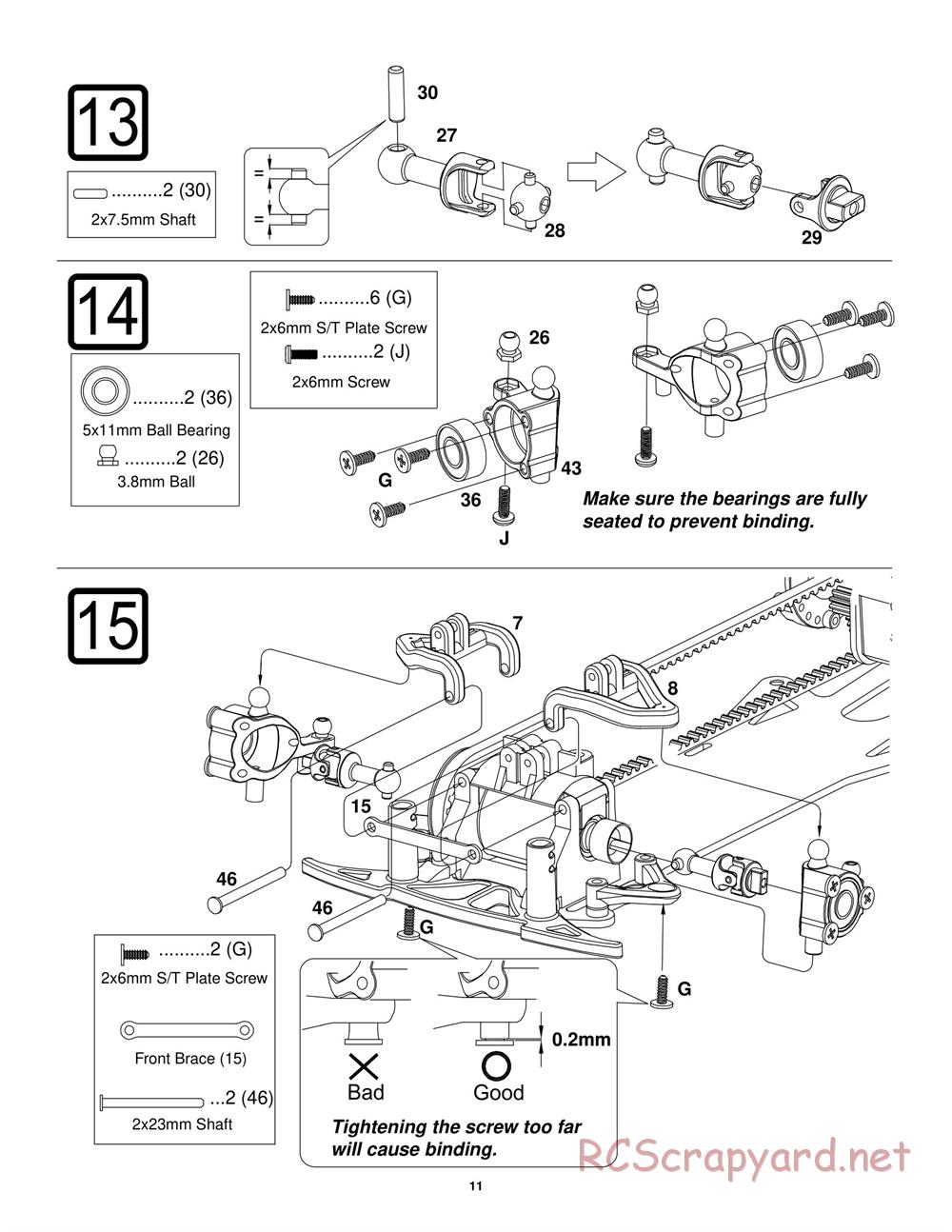 Duratrax - Micro Street Force - Manual - Page 11