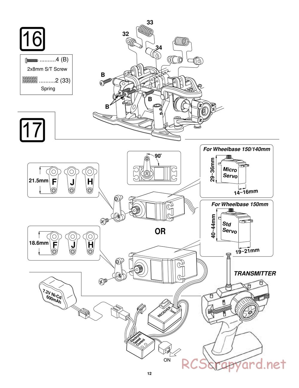 Duratrax - Micro Street Force - Manual - Page 12