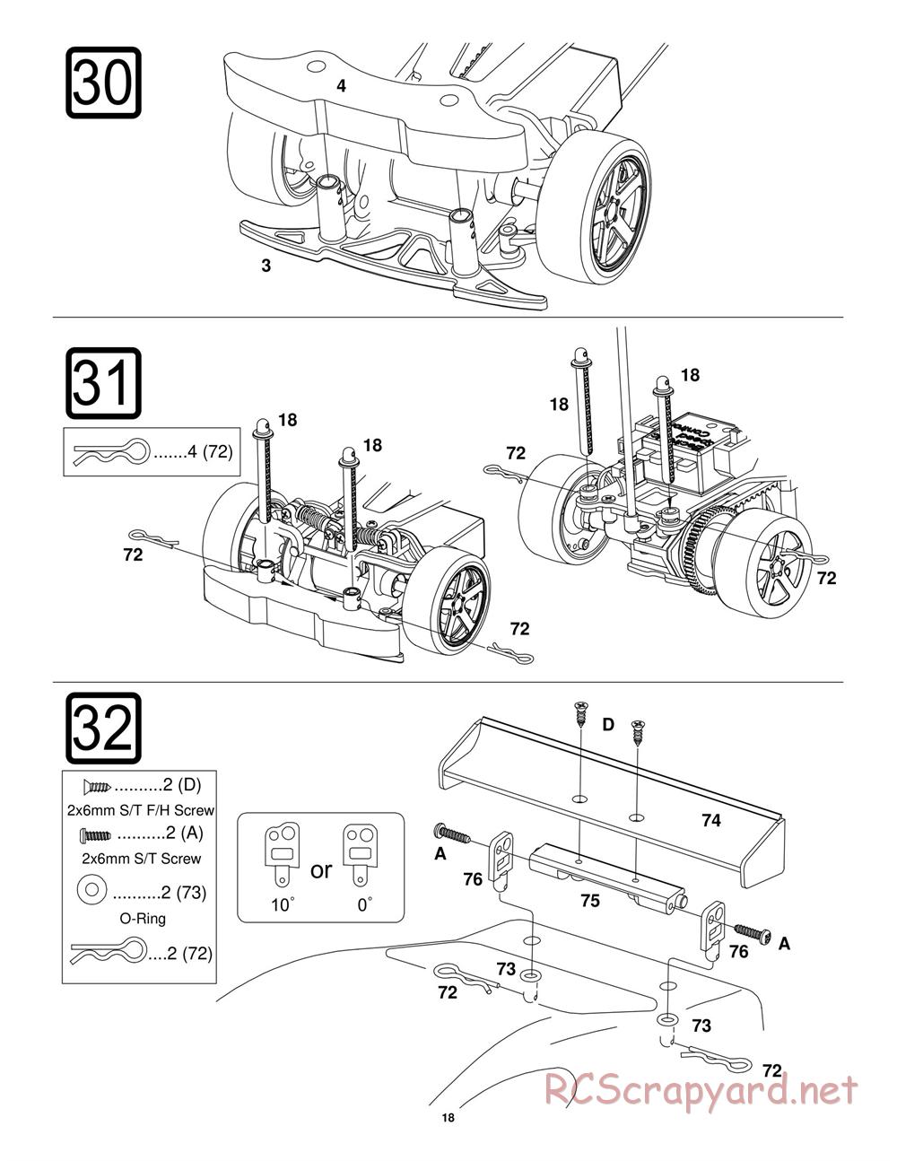 Duratrax - Micro Street Force - Manual - Page 18