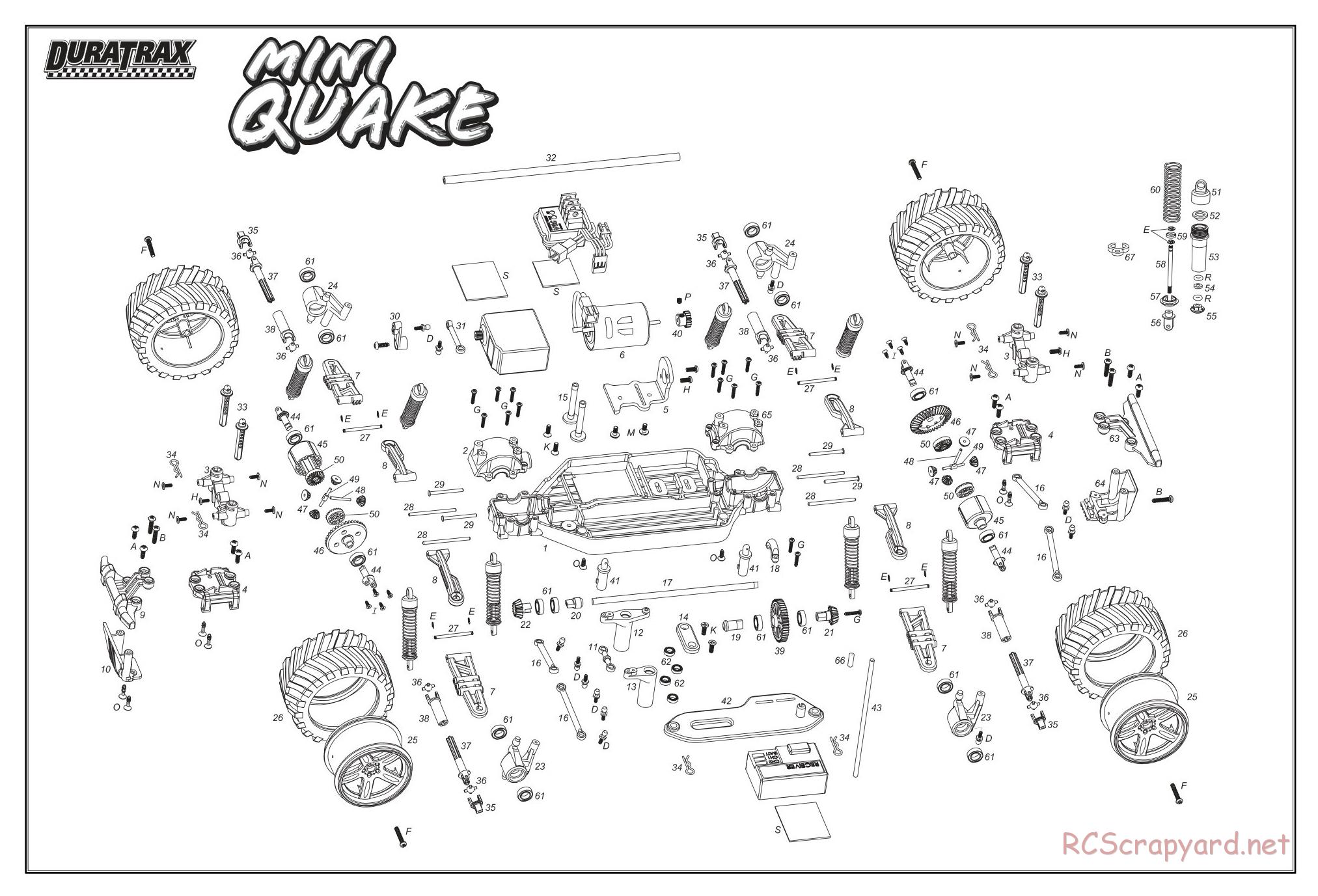 Duratrax - Mini-Quake - Exploded Views - Page 3