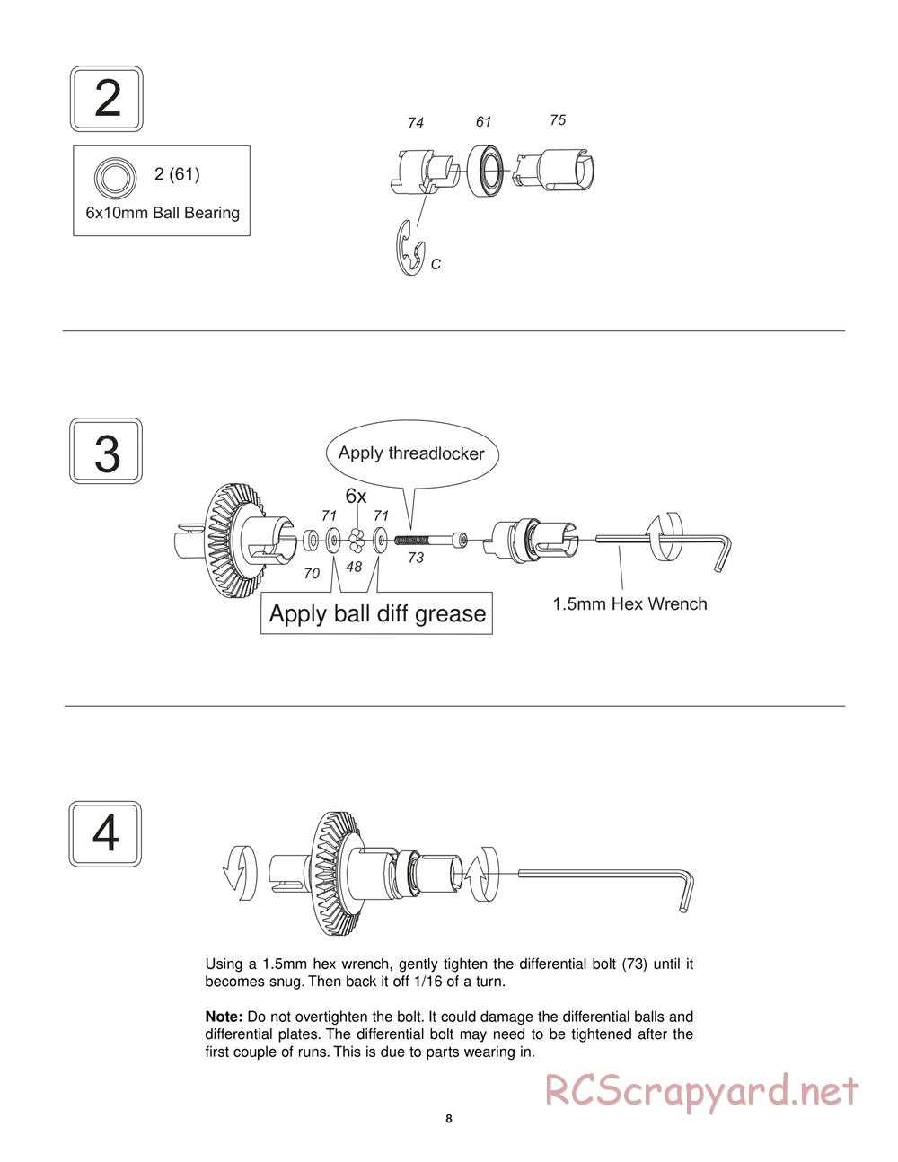 Duratrax - Mini Quake SE - Manual - Page 8