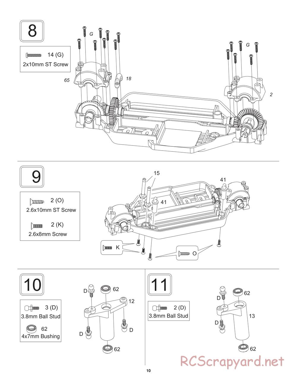 Duratrax - Mini Quake SE - Manual - Page 10