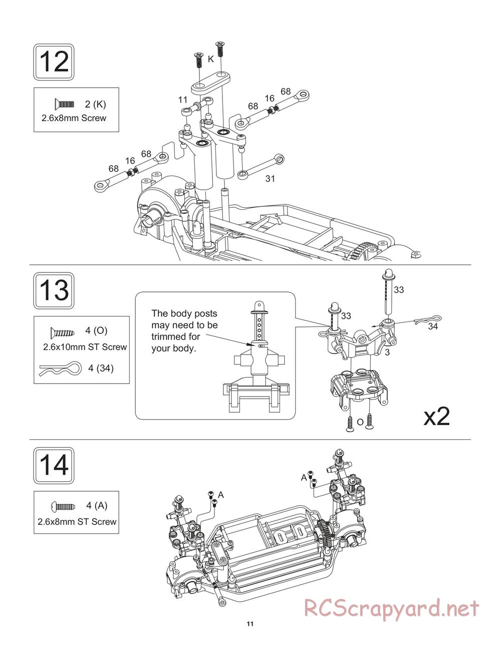 Duratrax - Mini Quake SE - Manual - Page 11