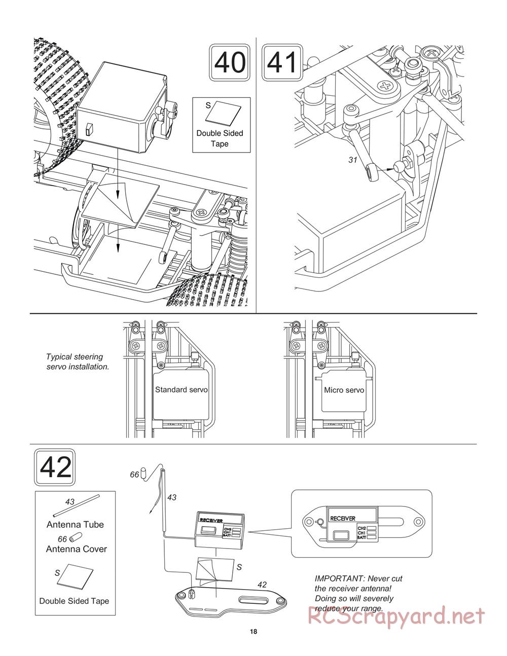 Duratrax - Mini Quake SE - Manual - Page 18