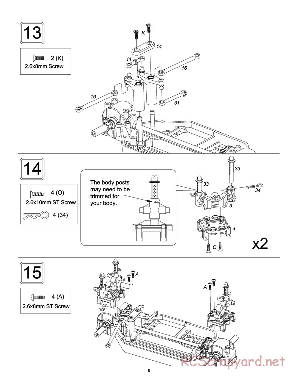 Duratrax - Mini-Quake - Manual - Page 8