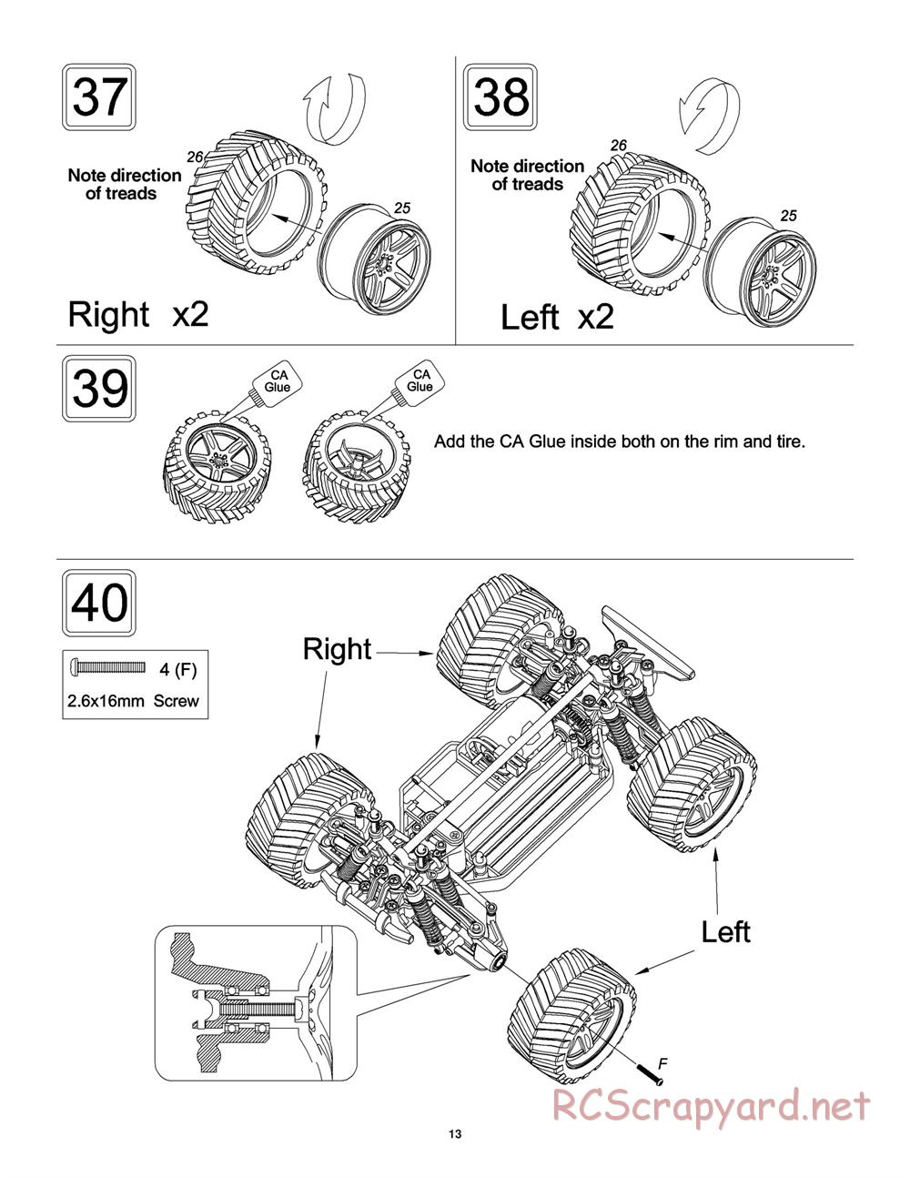 Duratrax - Mini-Quake - Manual - Page 13